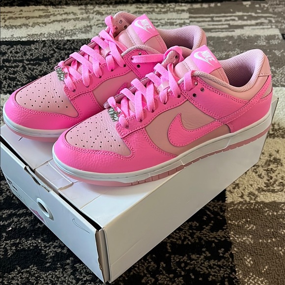 Nike Shoes - Nike Pink Dunk Low Sneakers Classic Design
